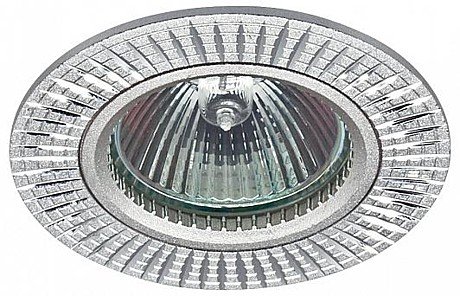 Светильник точечный KL32 AL/SL/1 серебро MR16 ЭРА