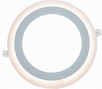 Светильник LED 16Вт(12+4) 2CLR 3000К/6500К круг LEEK