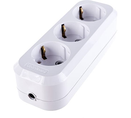 Колодка 3-я с землей 16А UNIVersal