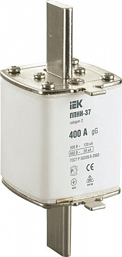 Предохранитель ППНИ-37 400А габарит 2 IEK