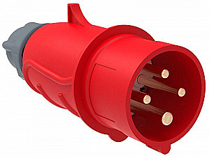 Вилка переносная ССИ-014 16А 380В 3P+PE IP44 MAGNUM IEK