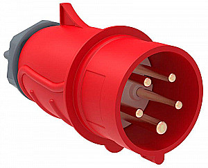 Вилка переносная ССИ-025 32А 380В 3P+PE+N IP44 MAGNUM IEK