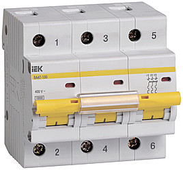 Автомат 3п 32А С 10кА ВА47-100 IEK